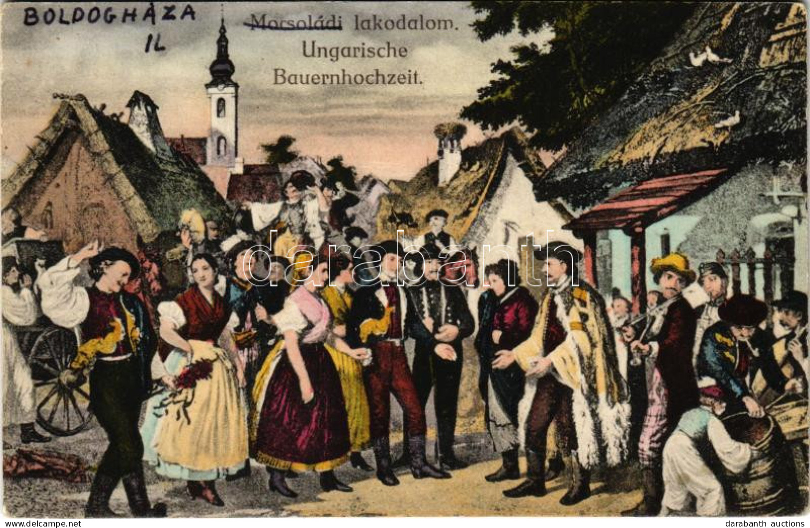 * T2/T3 Mocsoládi Lakodalom, Magyar Folklór / Ungarische Bauernhochzeit / Hungarian Folklore, Wedding - Non Classés