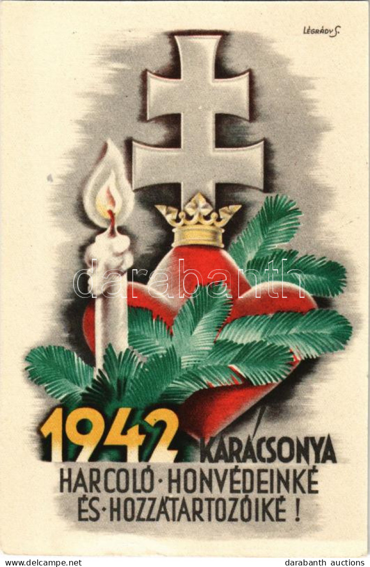 ** T2 1942 Karácsonya Harcoló Honvédeinké és Hozzátartozóiké, Leventeifjúság Honvédkarácsonya / WWII Hungarian Military  - Sin Clasificación