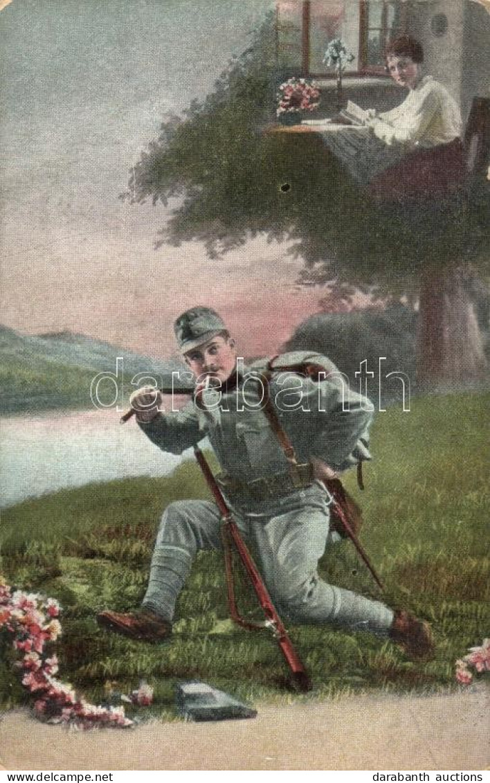 ** T2/T3 WWI Austro-Hungarian Military, Romantic - Non Classificati