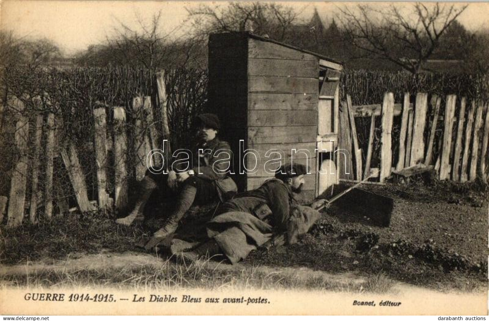 ** T2 Guerre 1914-1915, Les Diables Bleus Aux Avant-postes / Alpine Hunters, The Blue Devils - Non Classés