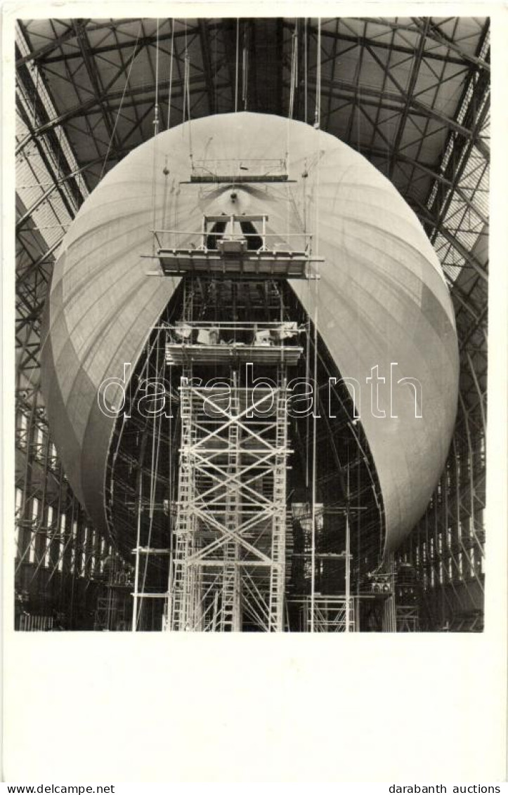 T2/T3 LZ 130 In Bau. Lichtbildabteilung Luftschiffbau Zeppelin / German Airship LZ 130 During Construction - Sin Clasificación