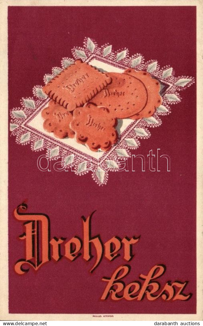 ** T2 Dreher Keksz / Hungarian Biscuit Advertisement - Ohne Zuordnung