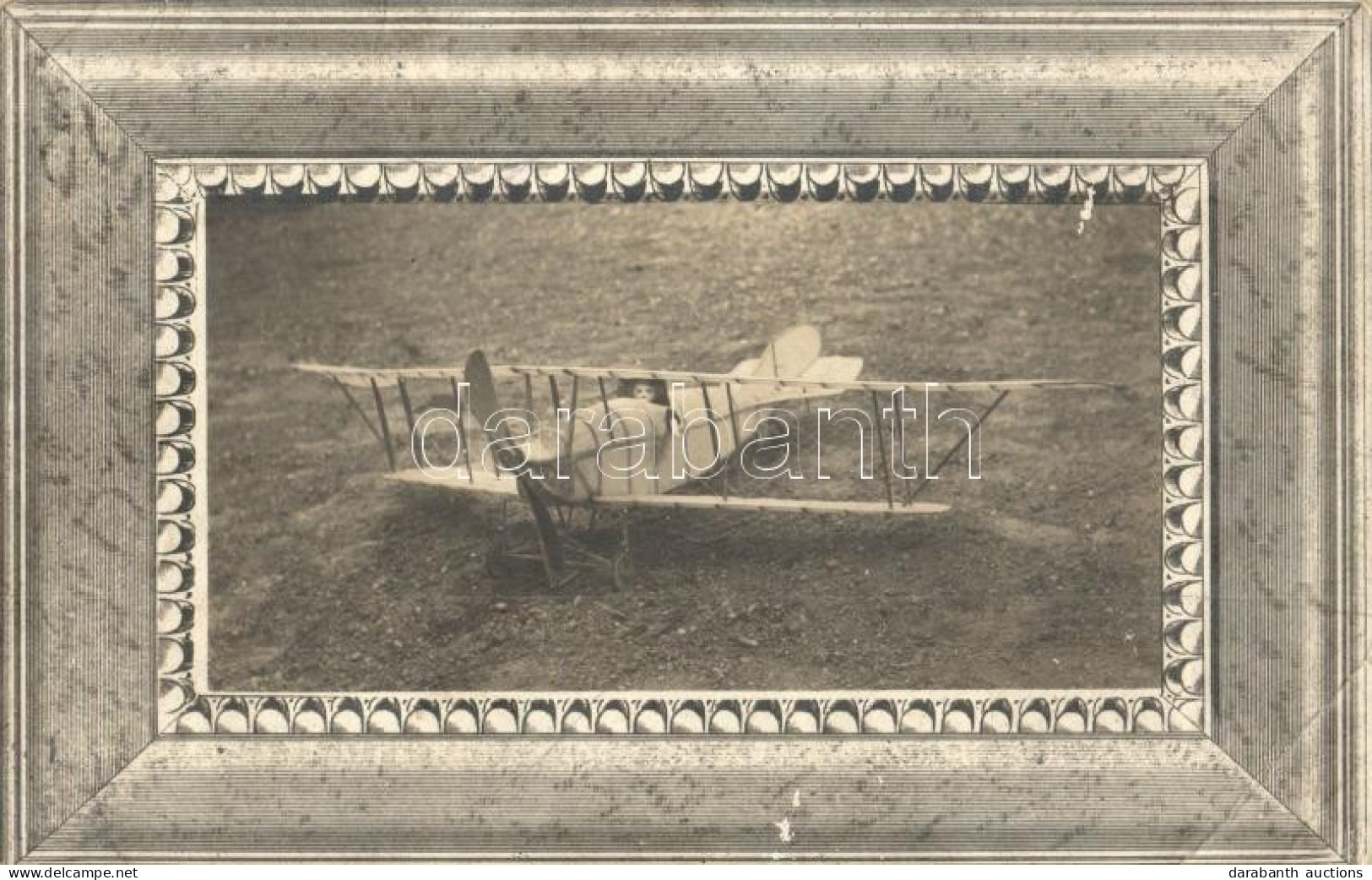 * T3 1911 Wéber Károly Lohner Repülő Modellje / Hungarian Aeroplane Model (EB) - Ohne Zuordnung