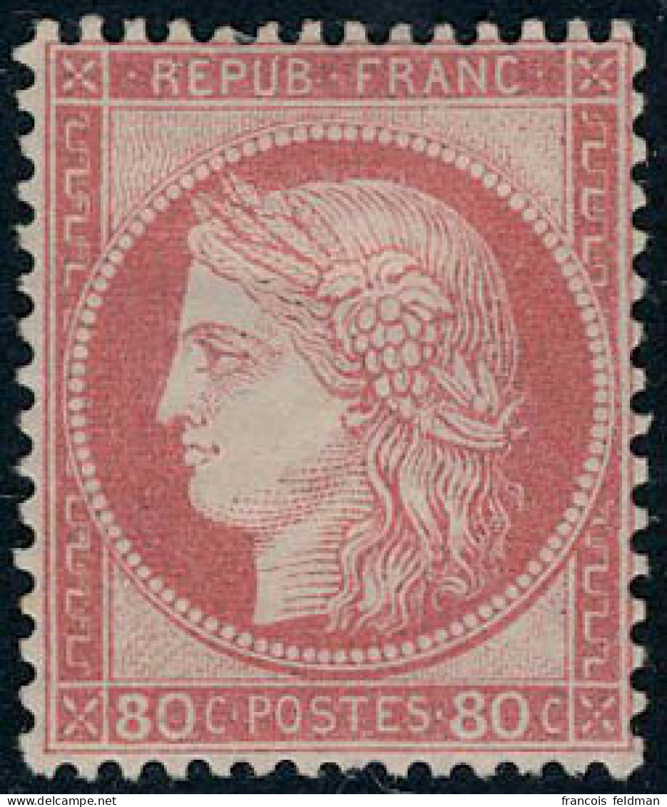 Neuf Avec Charnière N° 57b, 80c Carmin Vif Excellent Centrage, Superbe - Sonstige & Ohne Zuordnung