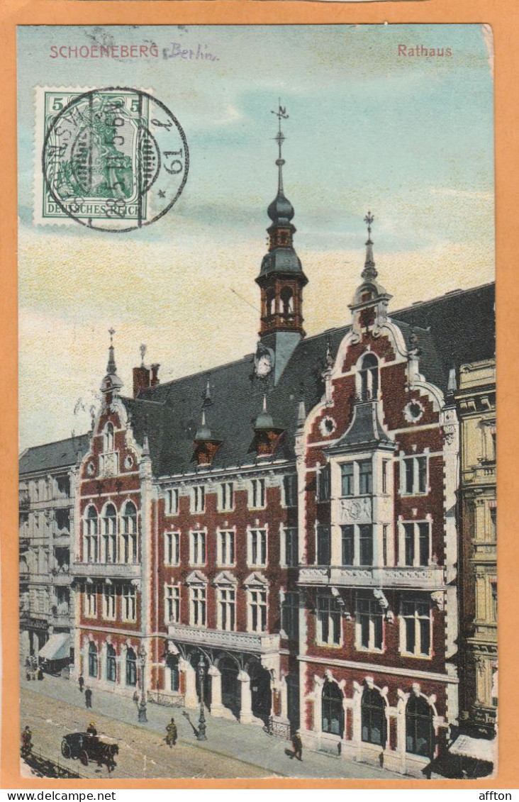 Schoeneberg Germany 1911 Postcard Mailed - Schöneberg