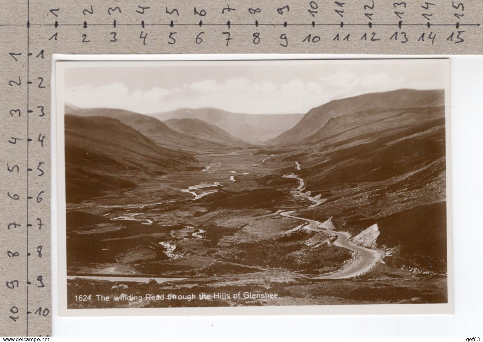 The Winding Road Through The Hills Of Glenshee - Perthshire