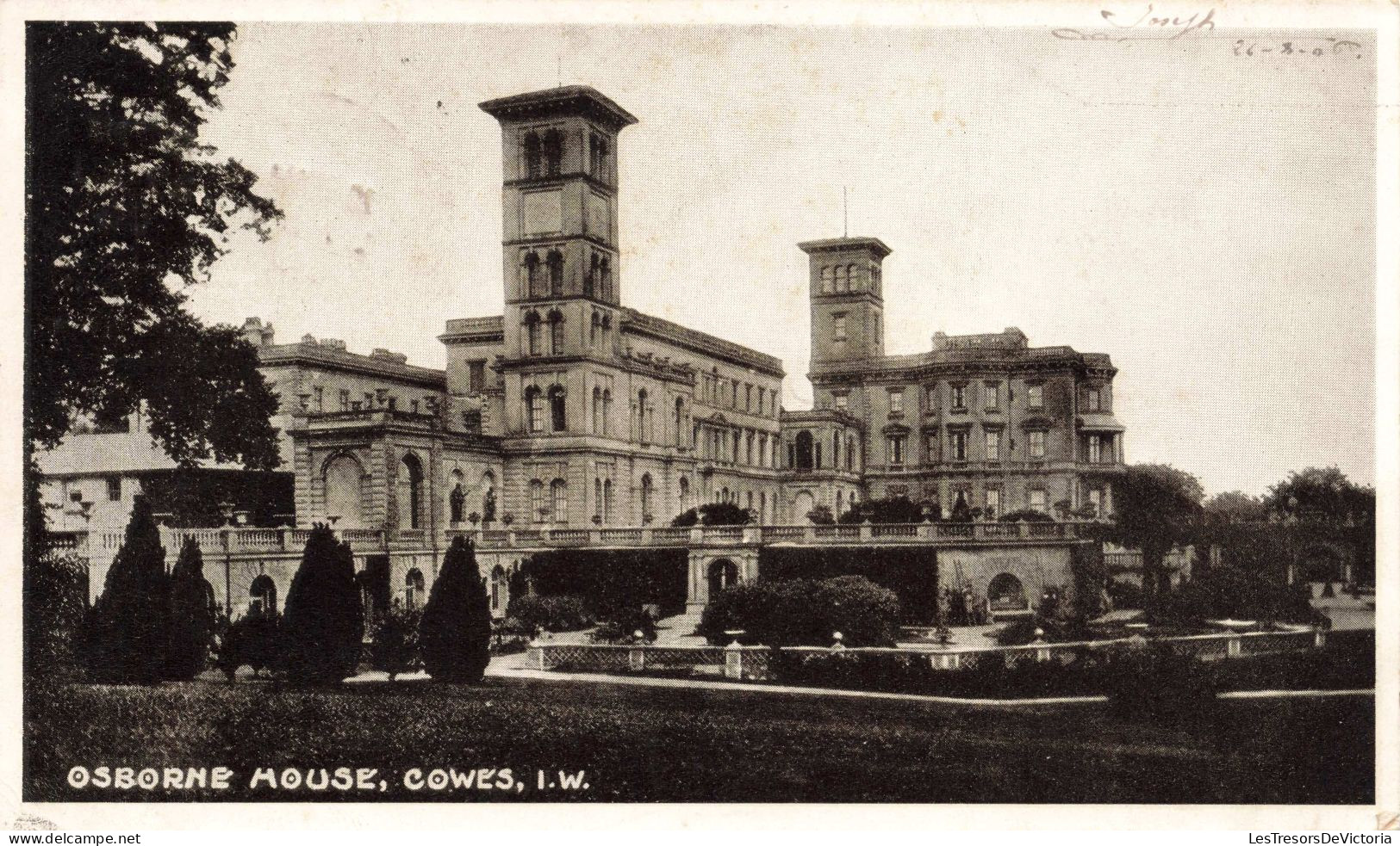 ROYAUME UNI - Cowes - Osborne House - Carte Postale Ancienne - Cowes