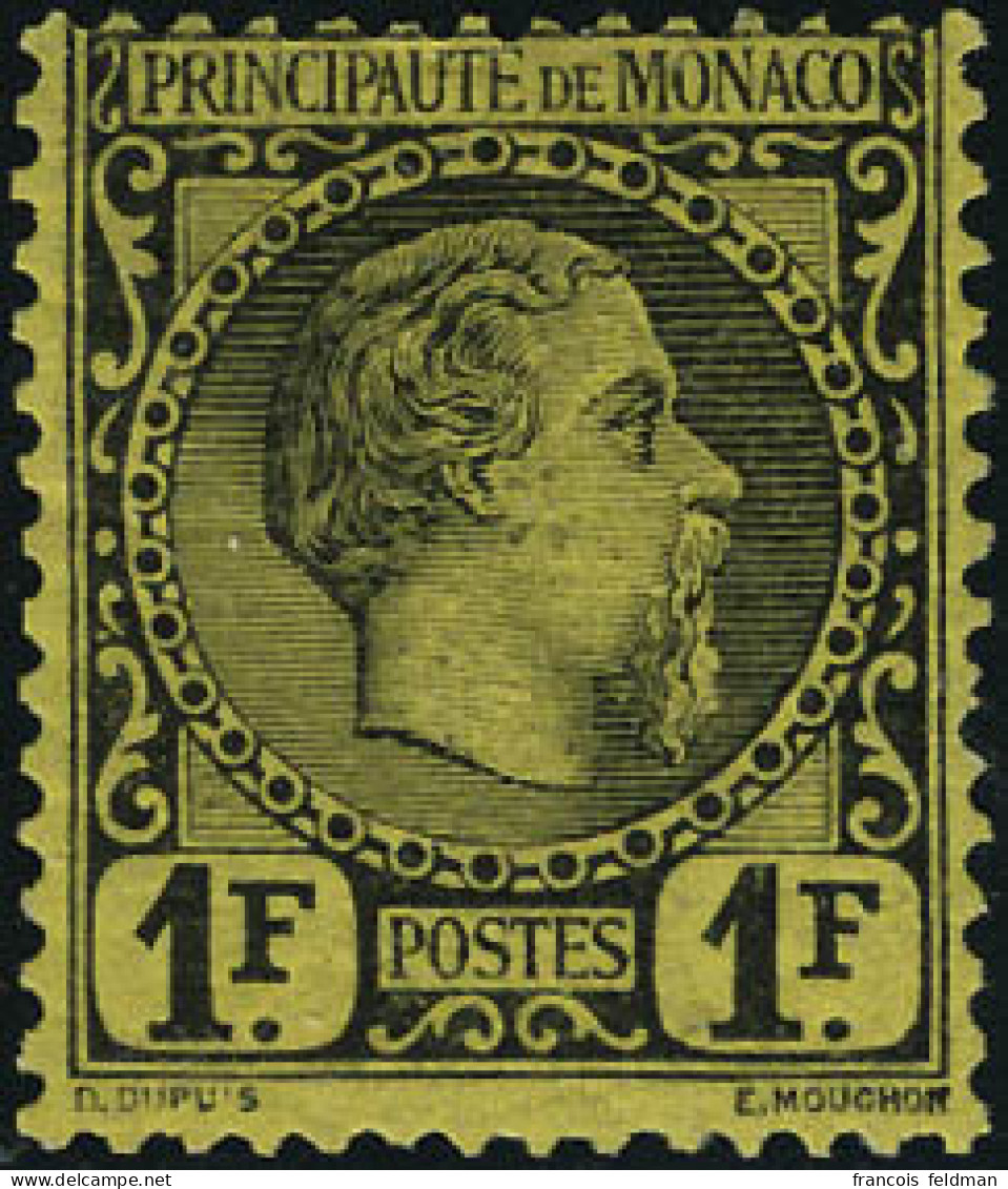 Neuf Avec Charnière N° 9. 1f Charles III. Cl. T.B. - Other & Unclassified