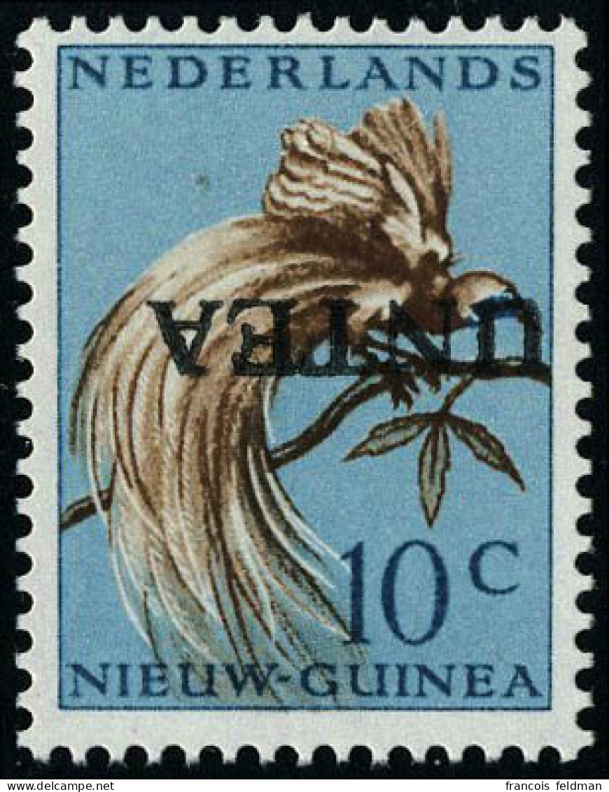 Neuf Sans Charnière 10c De Nouvelle Guinée Néerlandaise Surchargé UNTEA, Administration Des Nations Unies N° 5, Surcharg - Andere & Zonder Classificatie