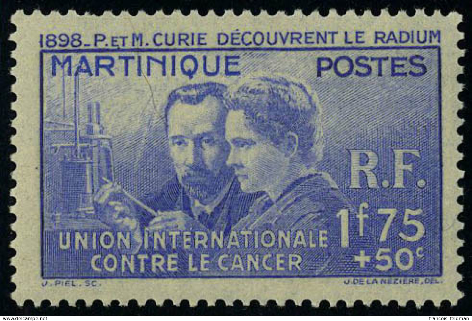 Neuf Sans Charnière 1938 Série Curie 21 Valeurs TB - Otros & Sin Clasificación