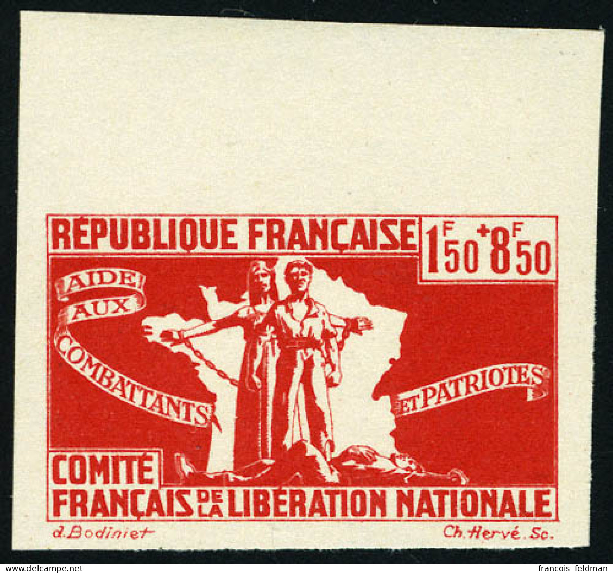 Neuf Sans Charnière N° 60, 0f50 + 4f50 X 3ex + N° 61 : 1f50 + 8f50 X 2ex, Essais De Couleurs, ND, Tous Différents, Bdf,  - Andere & Zonder Classificatie