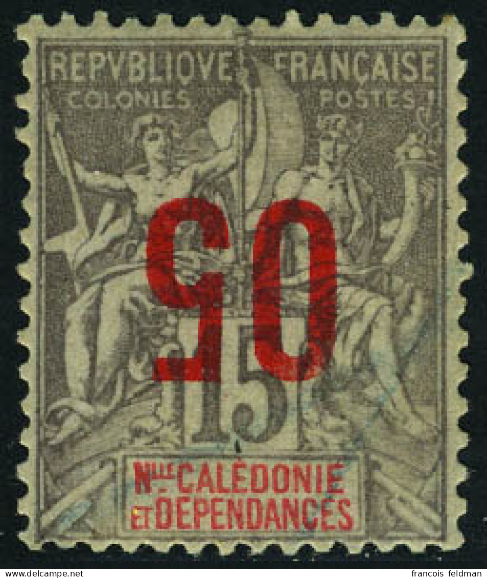 Neuf Avec Charnière N° 105a, 05 Sur 15c Gris, Surcharge Renversée, Cl, T.B.  Signé A Brun - Andere & Zonder Classificatie