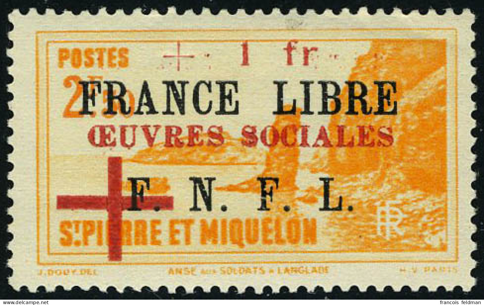 Neuf Avec Charnière N° 310/11, Les 2 Valeurs France Libre, T.B. - Otros & Sin Clasificación