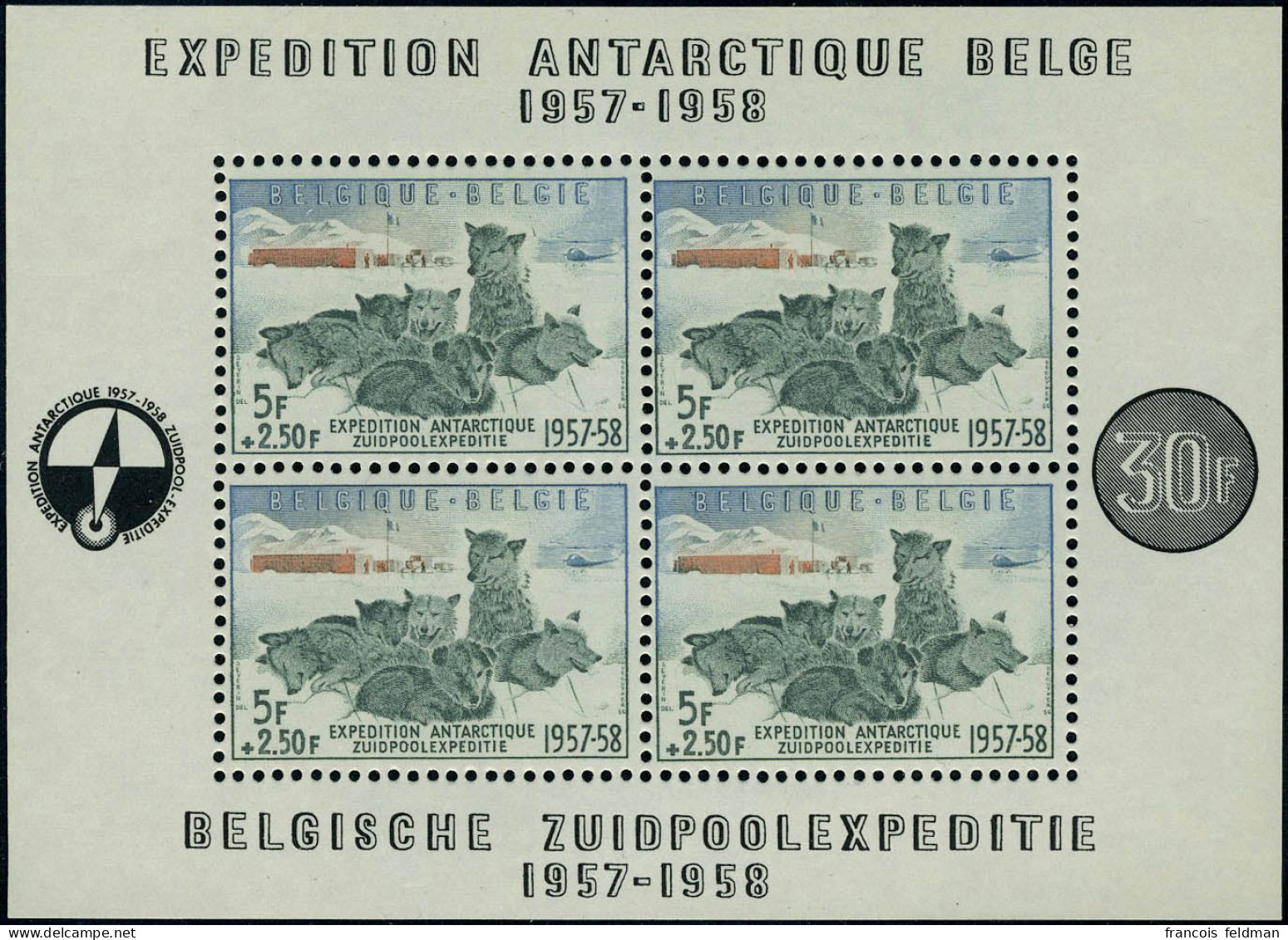 Neuf Sans Charnière N° 31, Bloc Antarctique, TB - Otros & Sin Clasificación