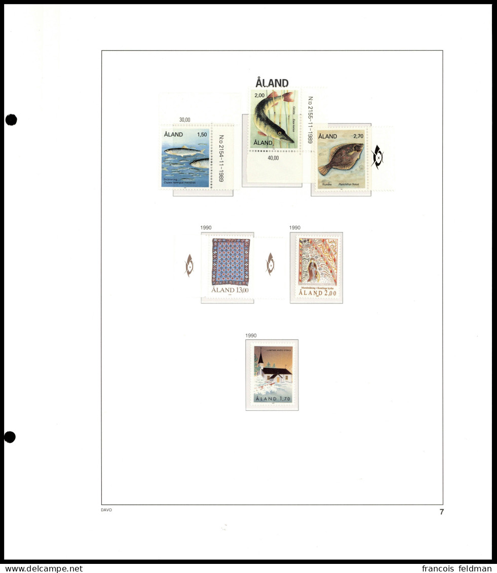 Neuf Sans Charnière Collection Complète De 1984 à 2010 Timbres, Blocs Et Carnets S/feuilles Dans Un Album DAVO Avec étui - Otros & Sin Clasificación