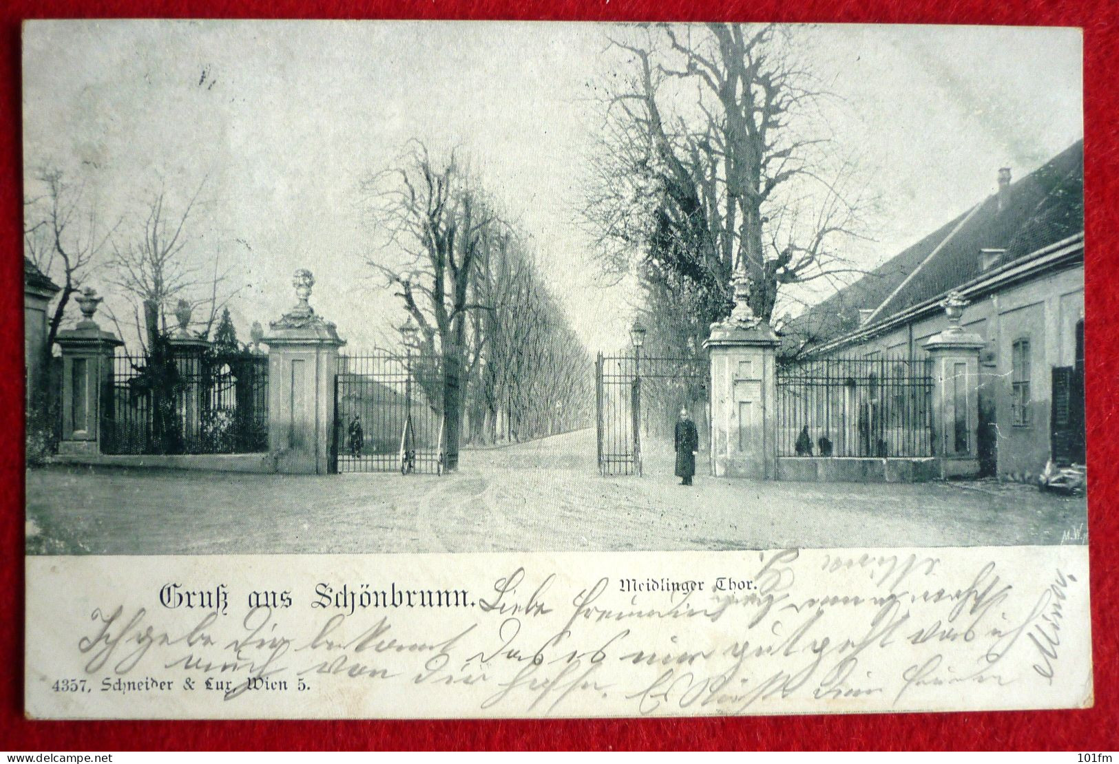 AUSTRIA - WIEN, GRUSS AUS SCHONBRUNN, MEIDLINGEN THOR - Château De Schönbrunn