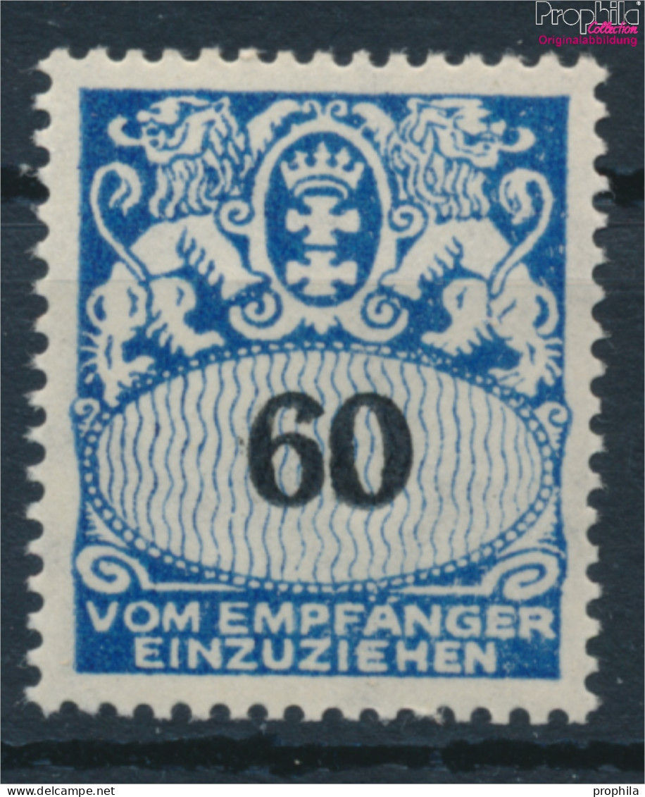 Danzig P36 Postfrisch 1923 Portomarke (10221757 - Strafport