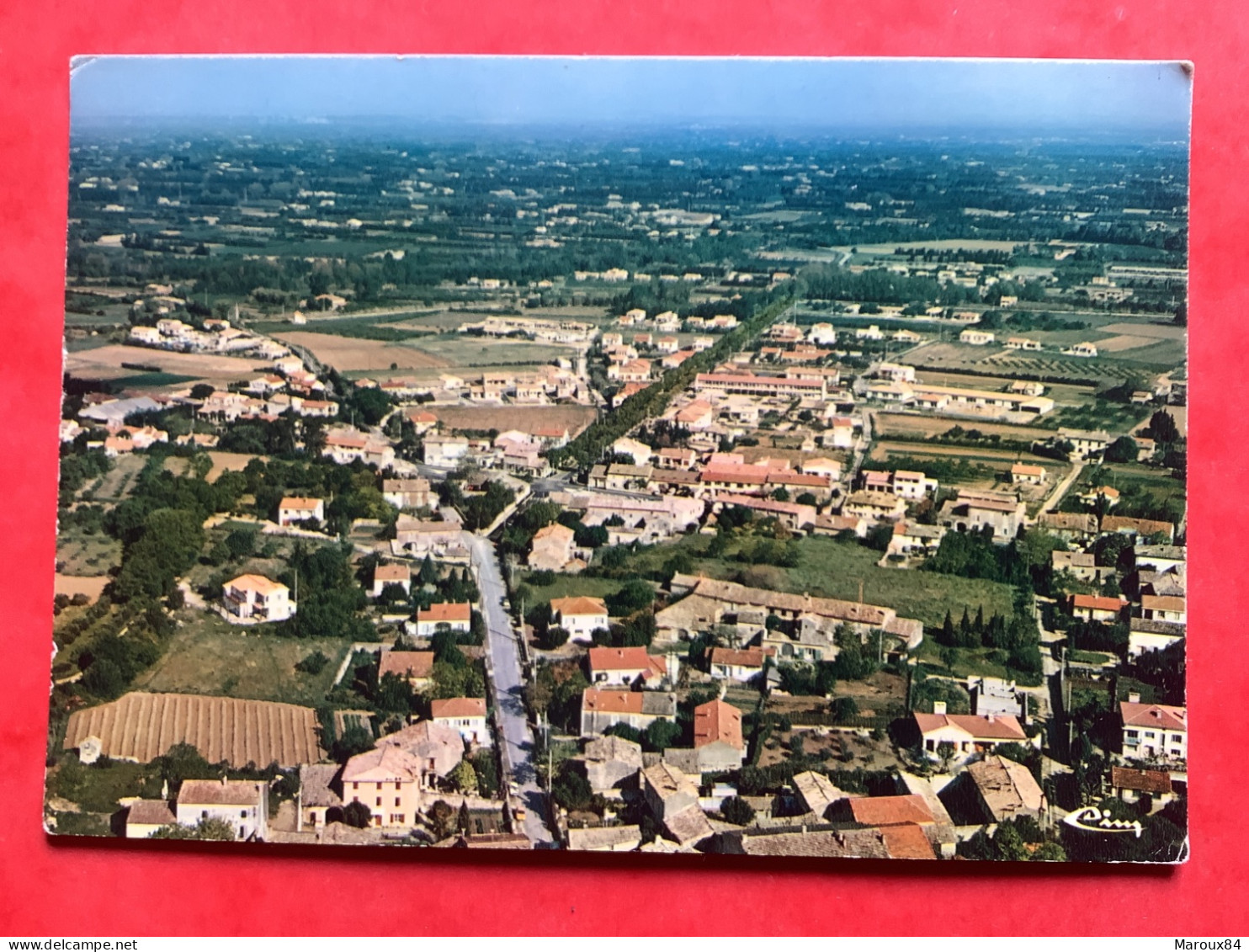 84/ Cpsm Robion Vue Generale Aerienne - Robion