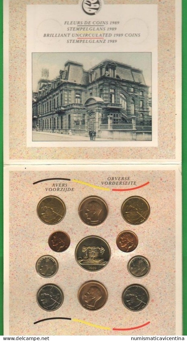 Belgio Belgium Belgique Serie Set 1989 Belgien UNC - FDC, BU, BE & Coffrets