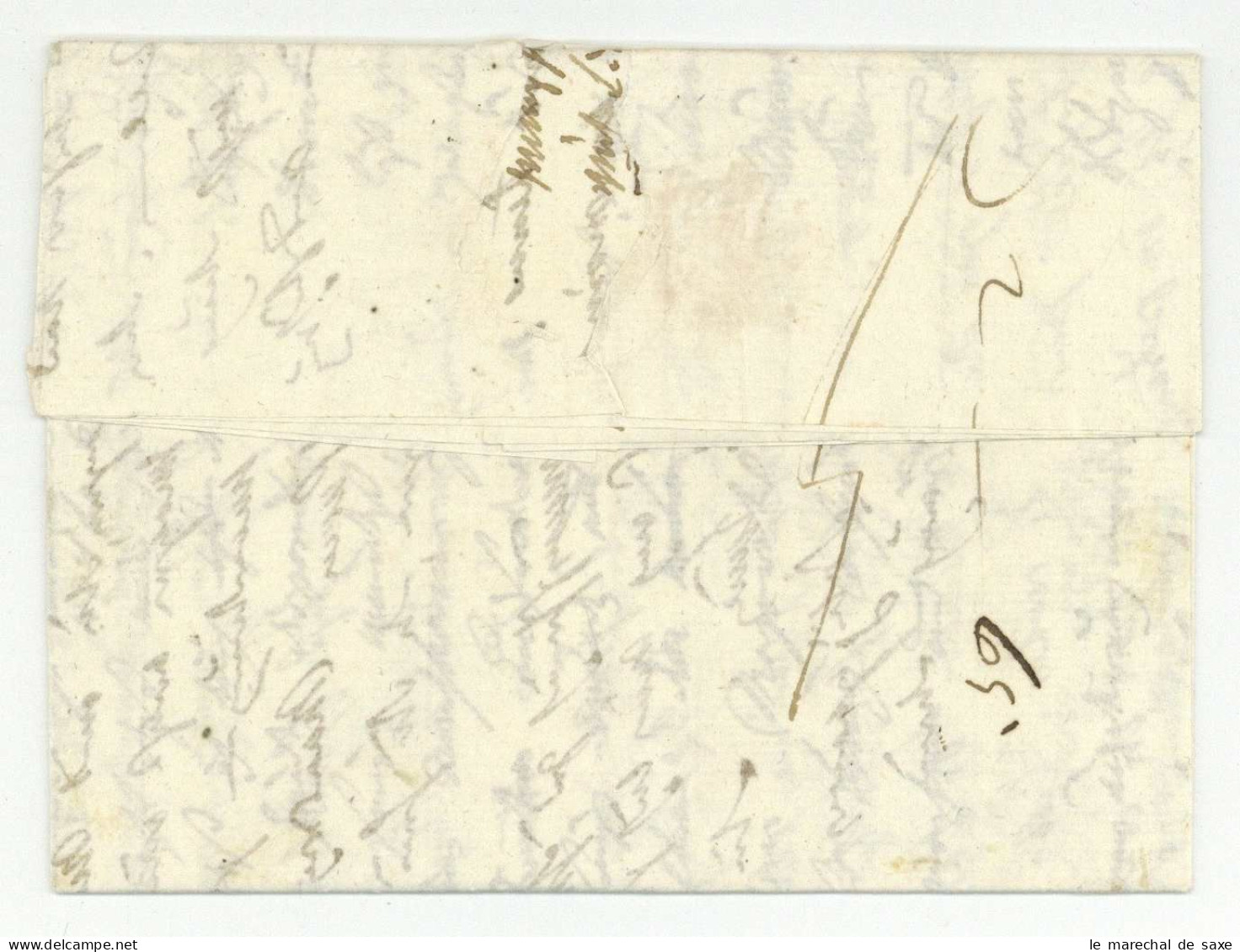 P.124.P. NORDEN Ostfriesland Lütetsburg Autograph Graf Edzard Zu Innhause Und Knyphausen (1748-1824) Präsident Sobygard - 1792-1815: Dipartimenti Conquistati