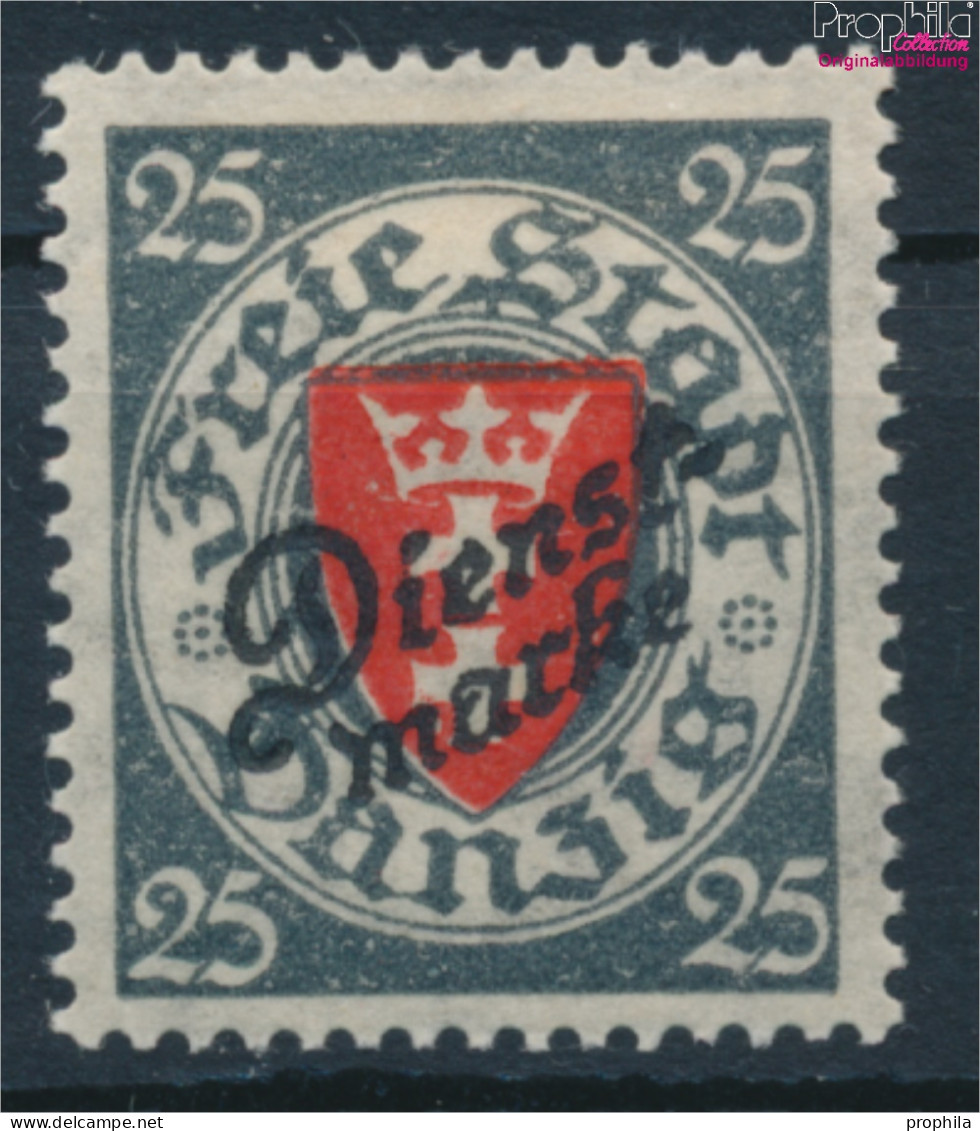 Danzig D46 Mit Falz 1924 Dienstmarke (10221761 - Dienstzegels