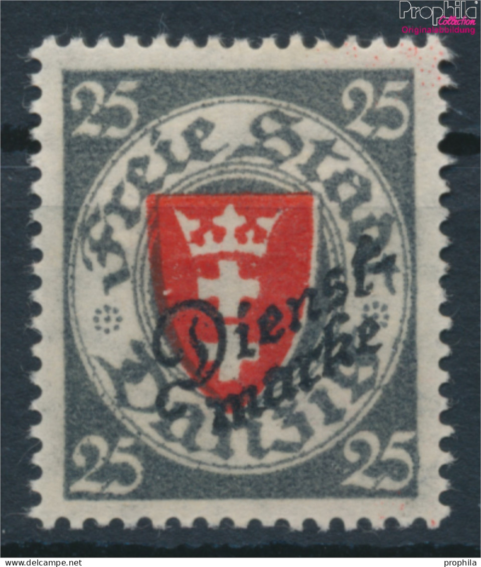 Danzig D46 Mit Falz 1924 Dienstmarke (10221861 - Servizio