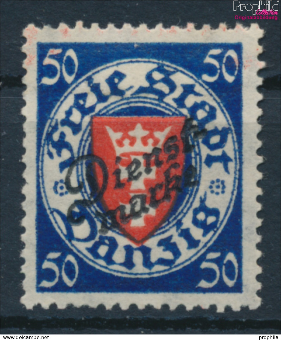Danzig D50 Mit Falz 1924 Dienstmarke (10221759 - Dienstzegels