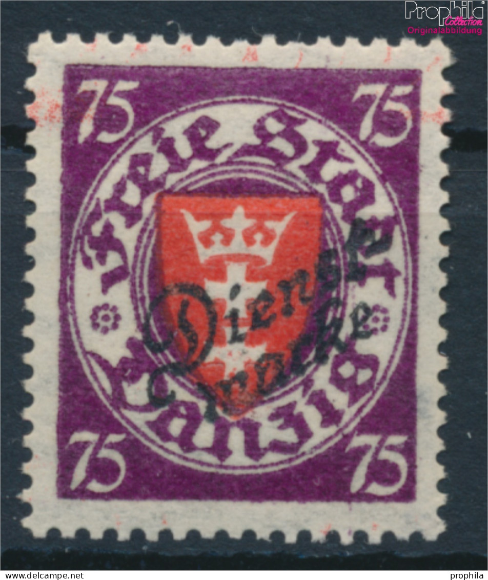 Danzig D51 Mit Falz 1924 Dienstmarke (10221758 - Servizio