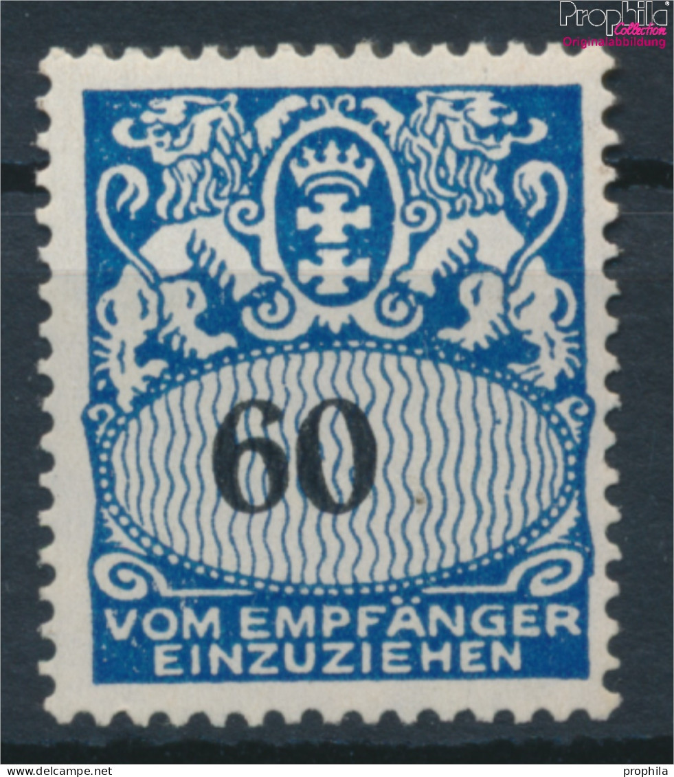 Danzig P36 Mit Falz 1923 Portomarke (10221857 - Impuestos