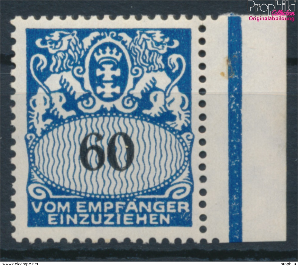 Danzig P46 Mit Falz 1938 Portomarke (10221853 - Postage Due