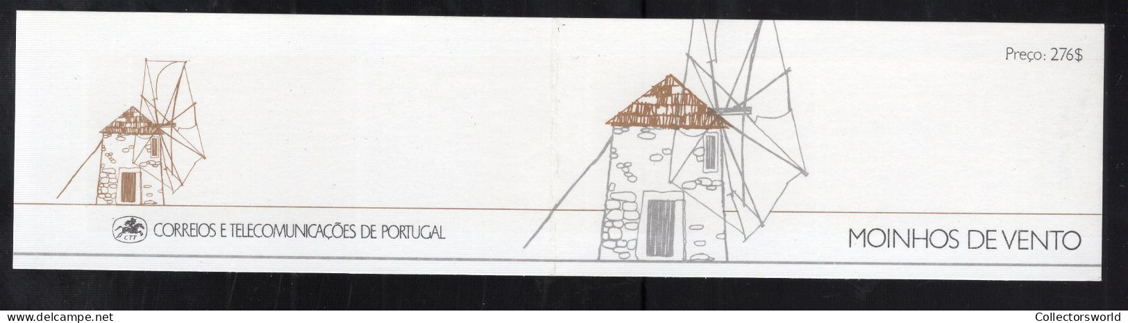 Portugal Booklet 1989 4v Windmills Moulins MNH - Markenheftchen