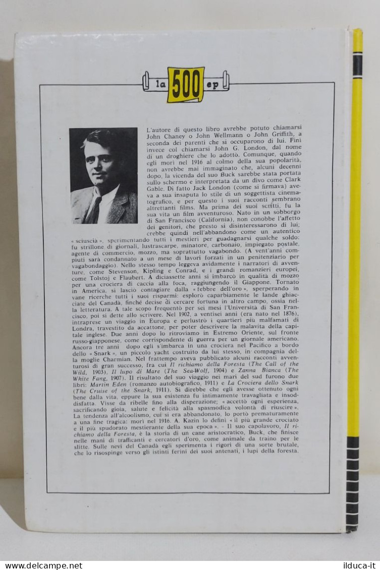 I116351 Jack London - Il Richiamo Della Foresta - Ed. Paoline 1970 - Azione E Avventura