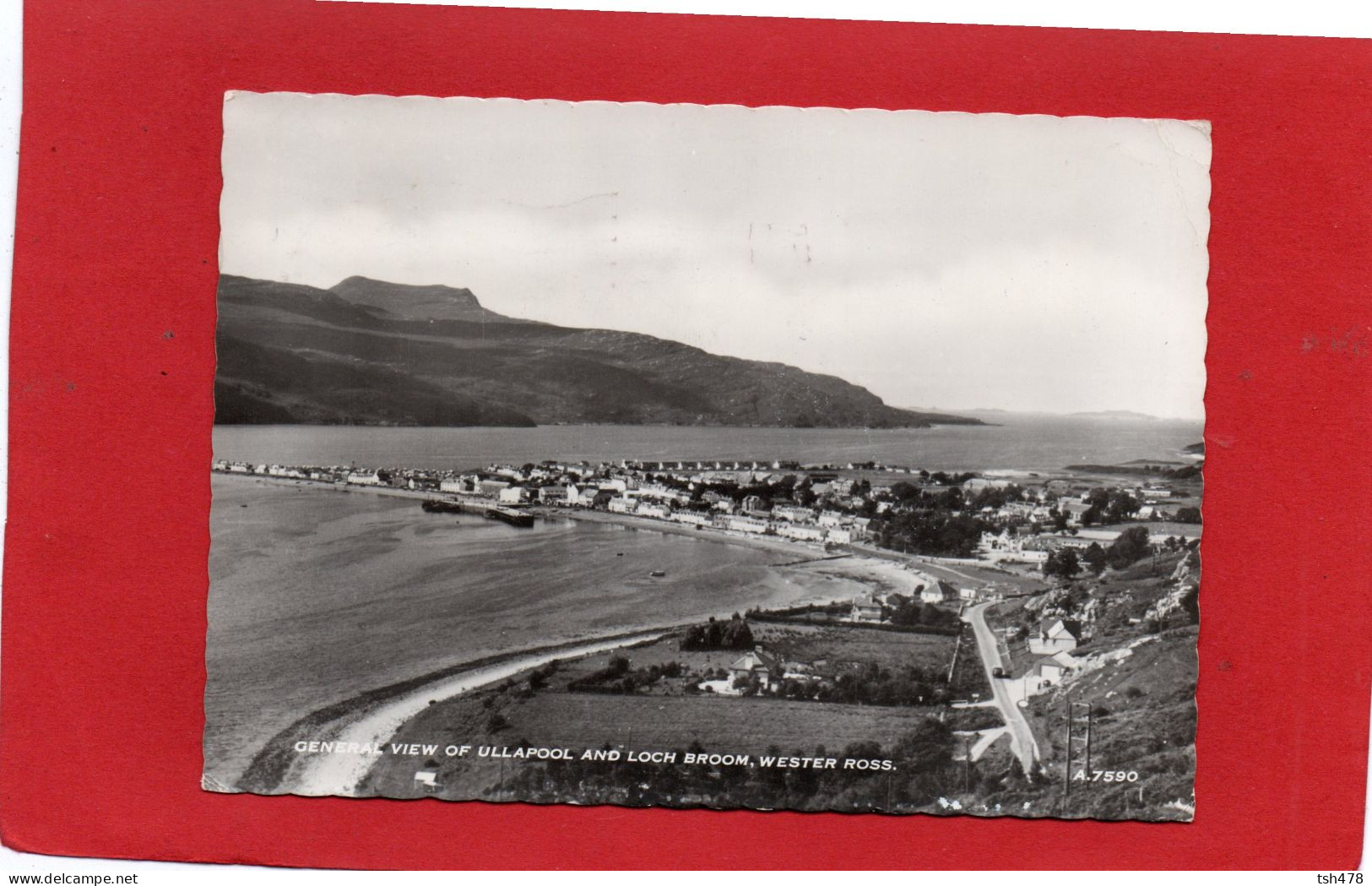 ECOSSE---General View Of Ullapool And Loch Broom--Werter Ross--voir 2 Scans - Sutherland