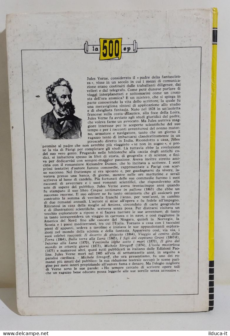 I116352 Jules Verne - Michele Strogoff - Ed. Paoline 1971 - Acción Y Aventura