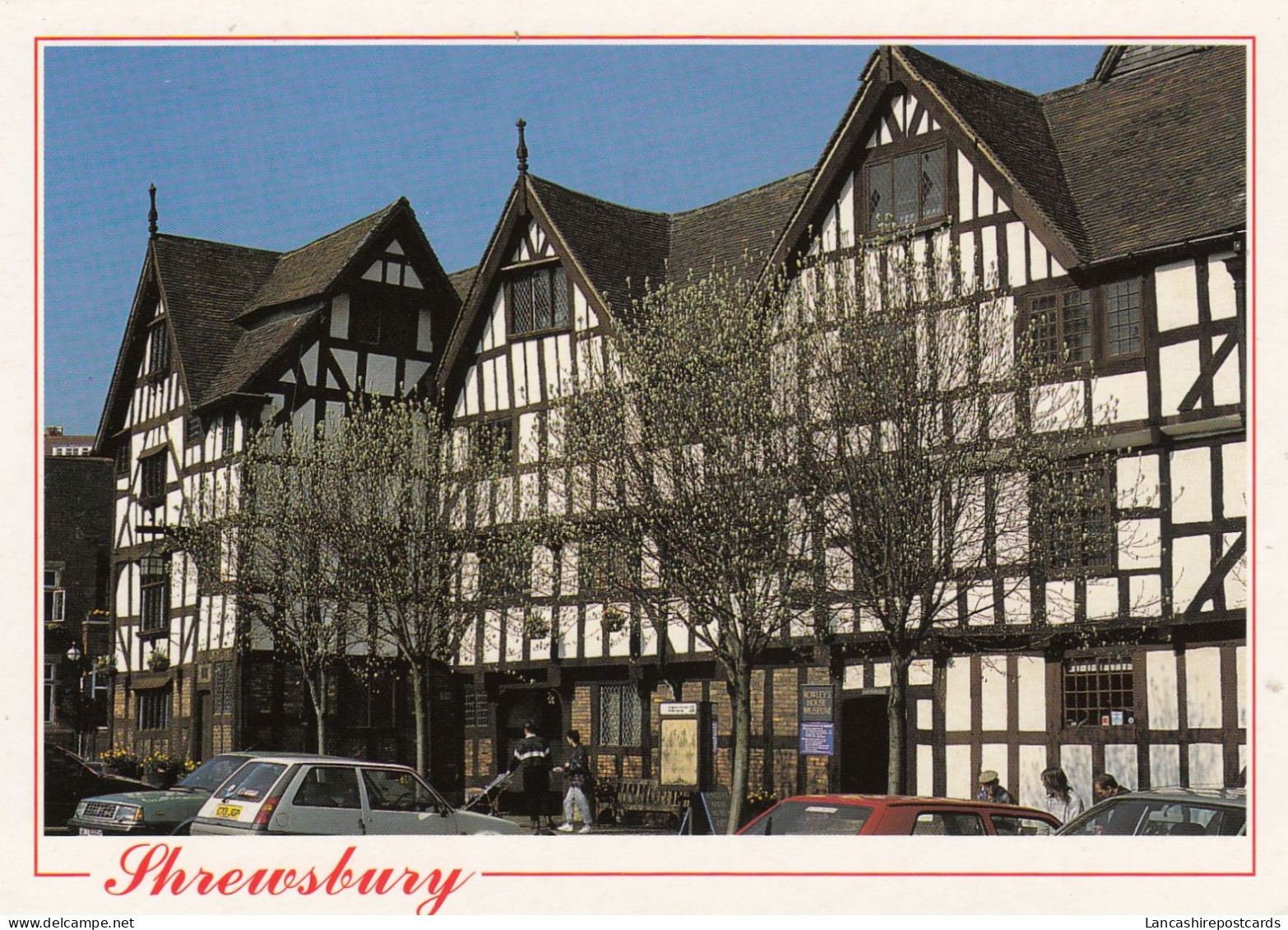 Postcard Rowley's House Museum Shrewsbury Shropshire My Ref B26250 - Shropshire