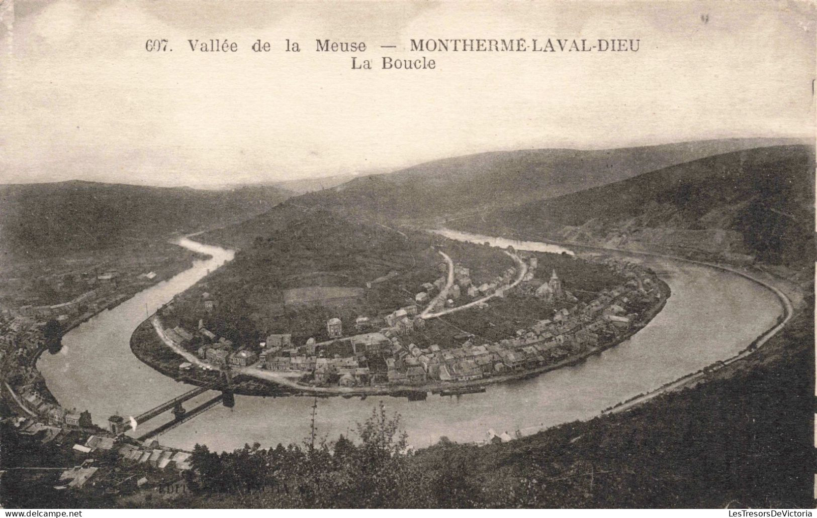 FRANCE - Vallée De La Meuse - Montherme Laval Dieu - La Boucle - Carte Postale Ancienne - Montherme