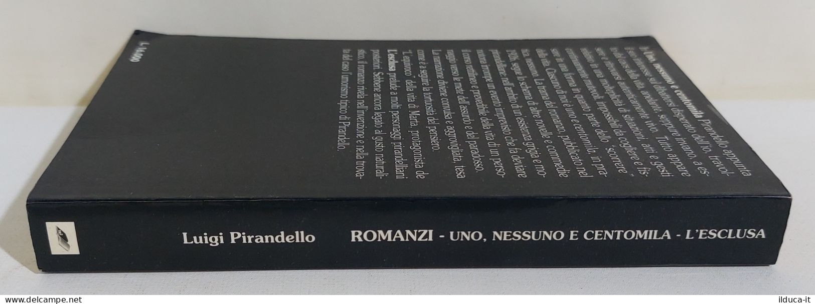 I116369 Luigi Pirandello - Uno, Nessuno, Centomila / L'Esclusa - Zeus 1996 - Classiques