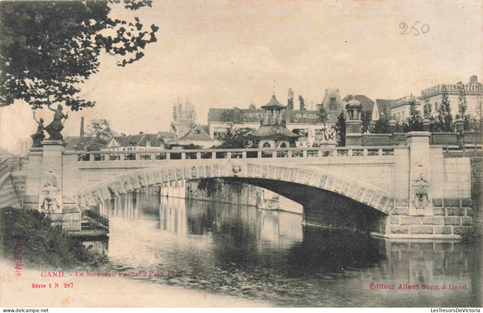 BELGIQUE - Gand - Le Nouveau Pont Du Pain Perdu - Carte Postale Ancienne - Gent