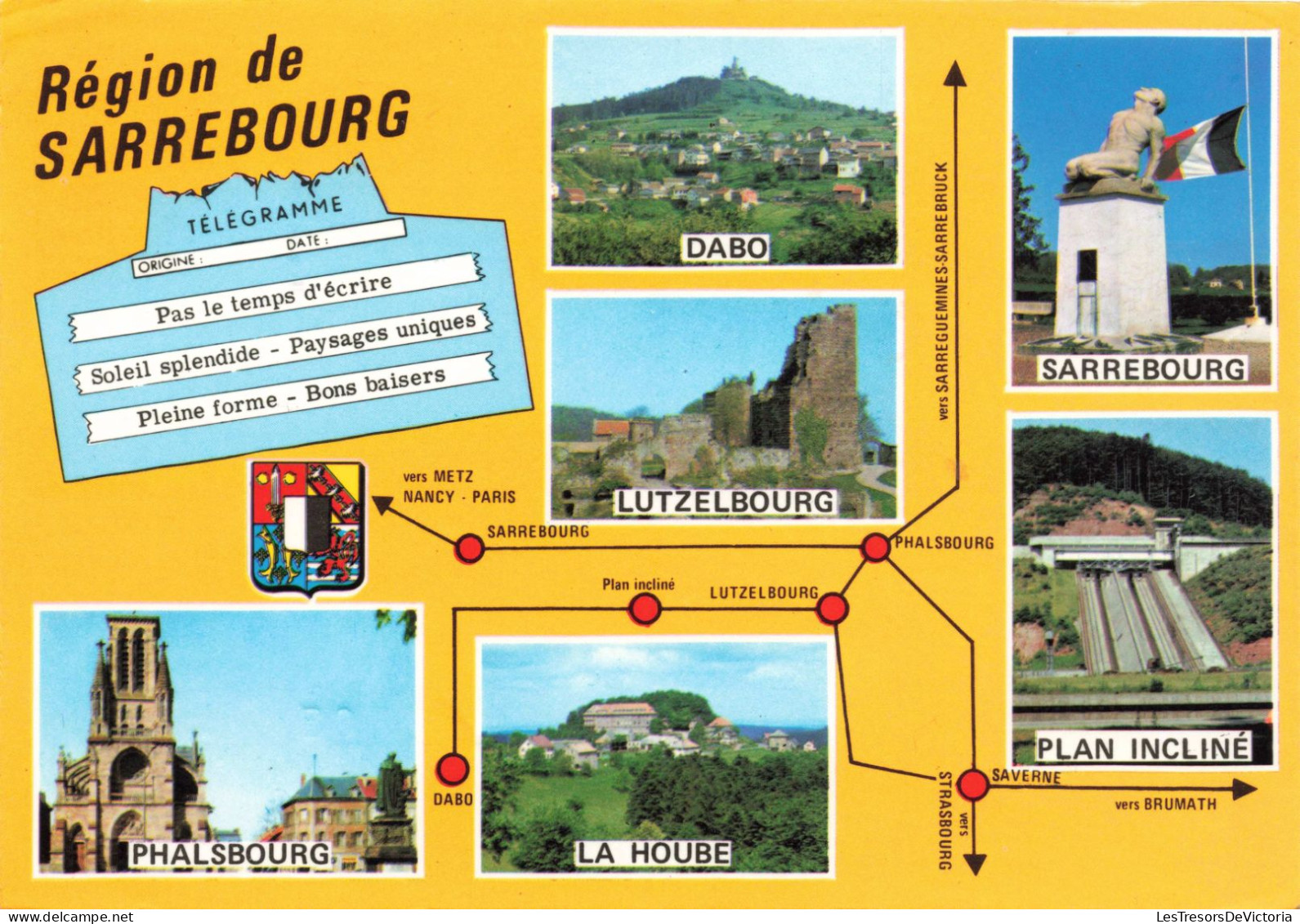 FRANCE - Région De Sarrebourg - Colorisé - Carte Postale - Sarrebourg