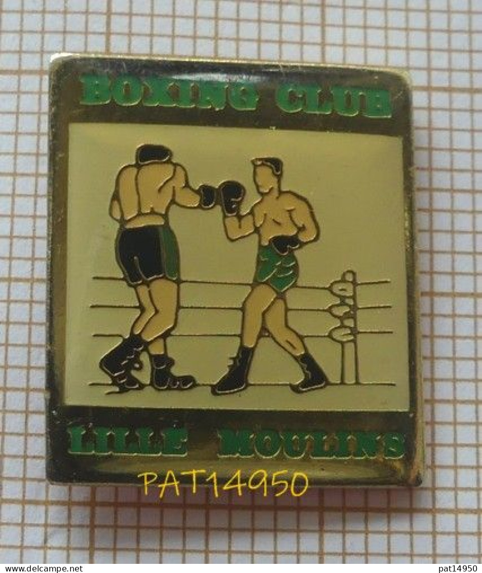 PAT14950 BOXE BOXING CLUB LILLE MOULINS Dpt 59 NORD - Boxe