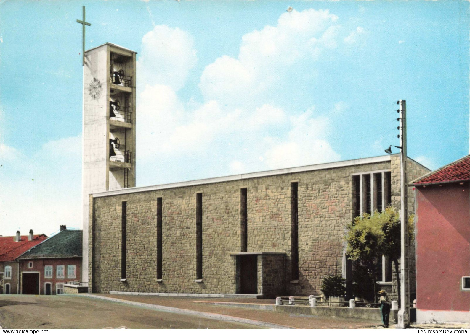 FRANCE - Bourdonnay - Église De Bourdonnay - Colorisé - Carte Postale - Sarrebourg