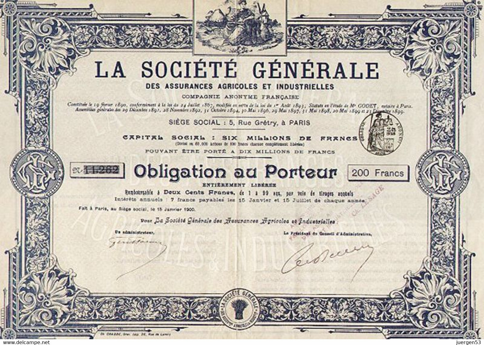 La Société Générale (Charles Crabbe) - Banque & Assurance