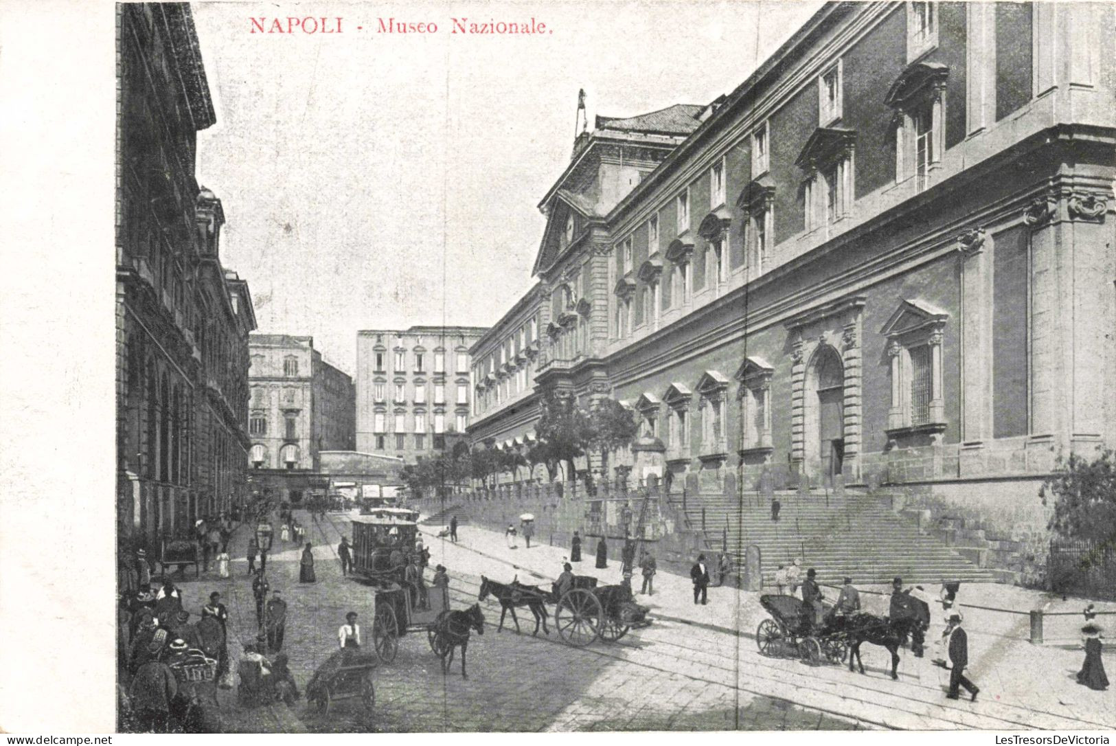 ITALIE - Napoli - Museo Nazionale - Animé - Carte Postale Ancienne - Napoli (Naples)
