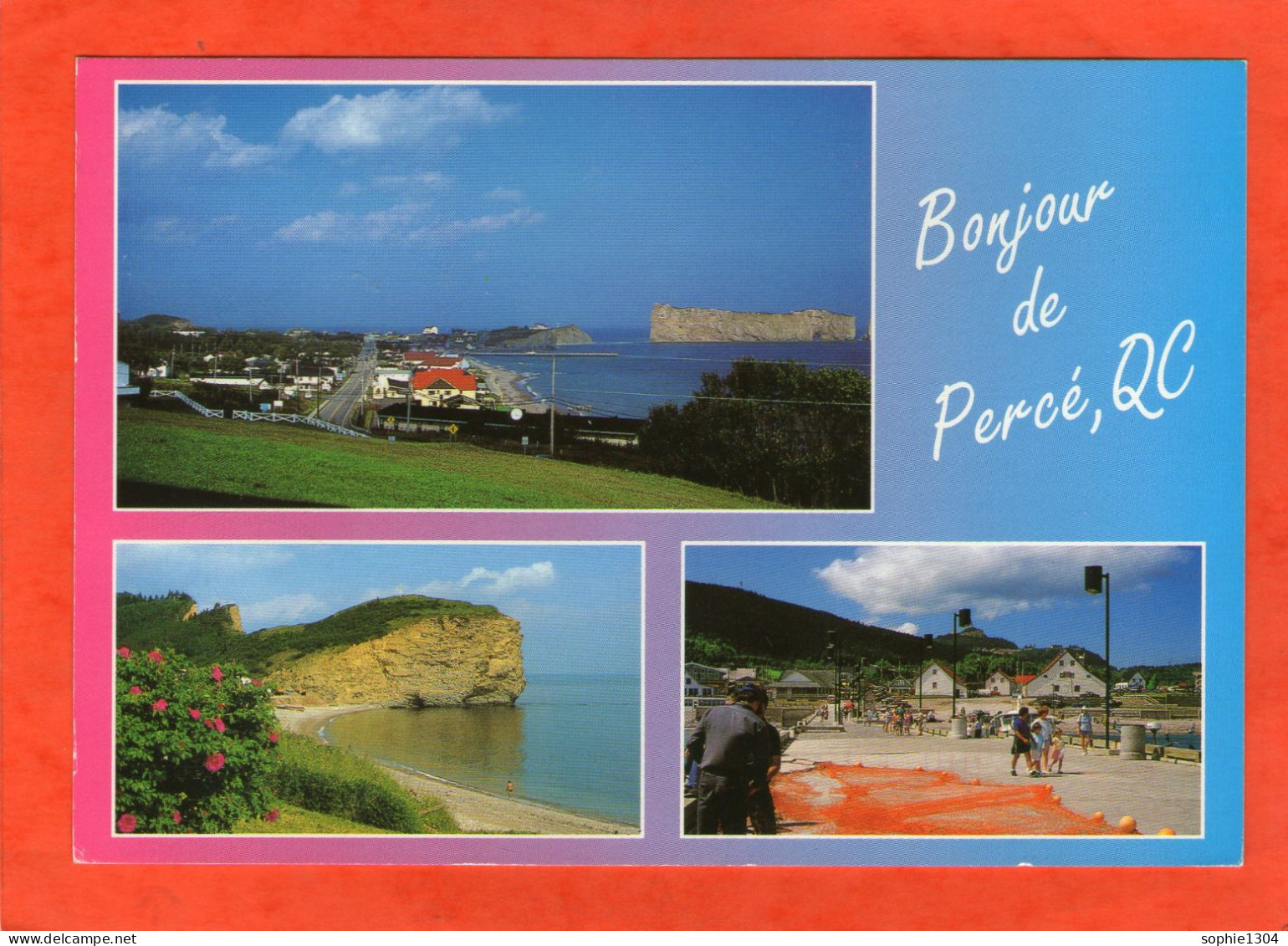 PERCE - Le Village - Le Quai - Le Cap-Barré - Percé