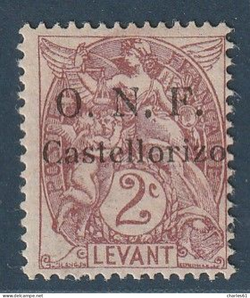 CASTELLORIZO - N°15 * (1920) 2c Brun Lilas - Nuevos