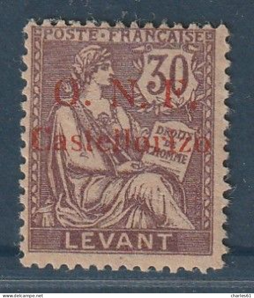 CASTELLORIZO - N°22 * (1920) 30c Violet - Ungebraucht