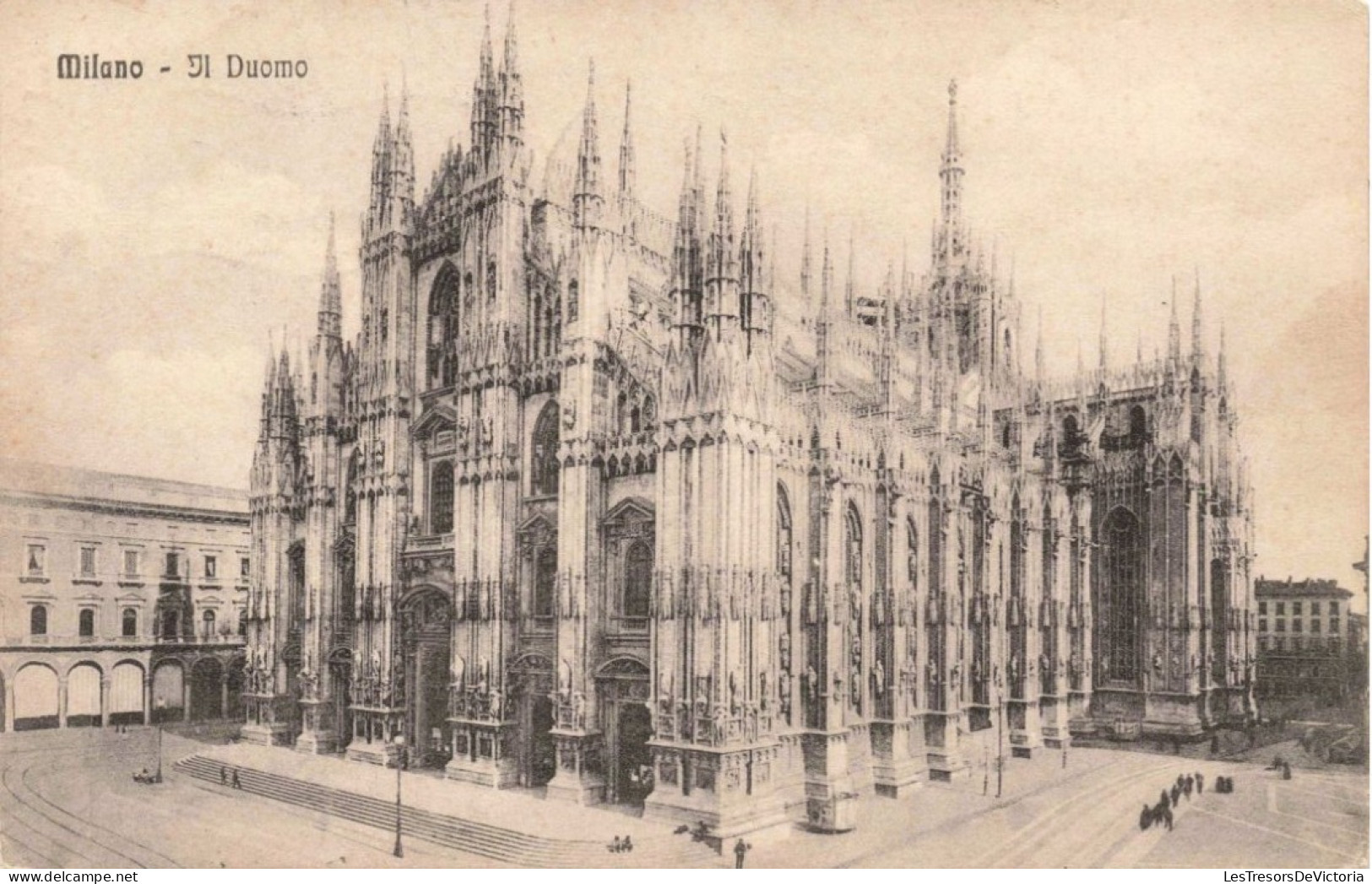 ITALIE - Milano - Le Dôme - Carte Postale Ancienne - Milano (Mailand)