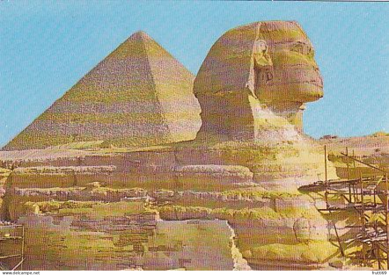 AK 171819 EGYPT - Giza - The Sphinx And The Pyramid Of Khefre - Sphynx