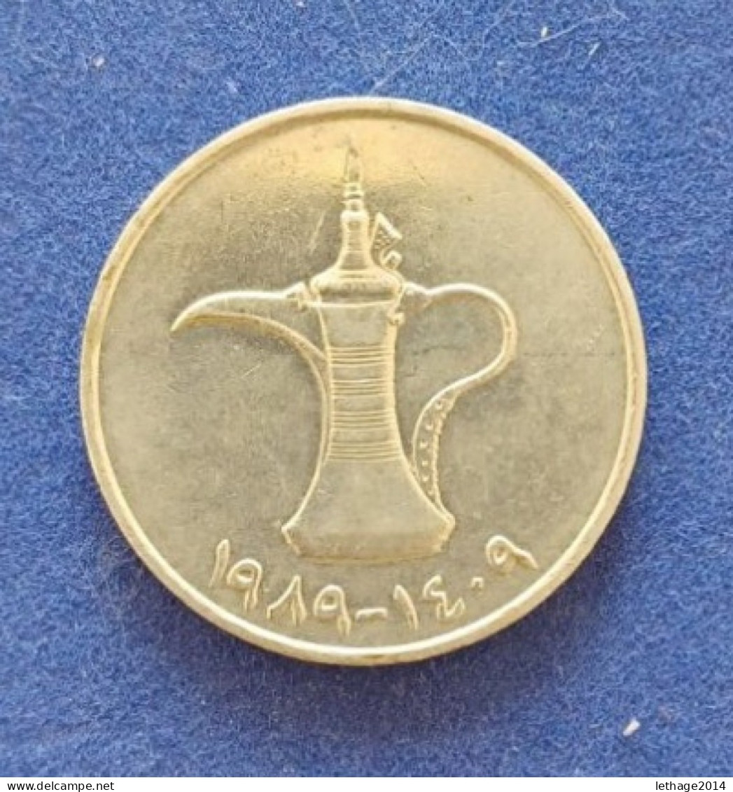 COIN EMIRATI ARABI UNITI 1 DIRHAM 1989 - Emiratos Arabes