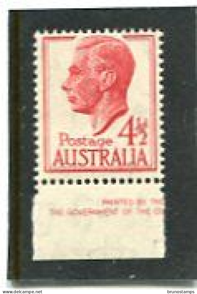 AUSTRALIA - 1951  4 1/2d   KGVI  MINT  SG 247 - Neufs